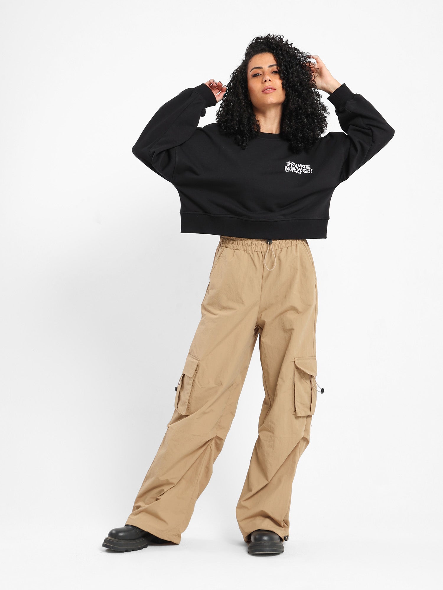 Oversized Parachute Pants