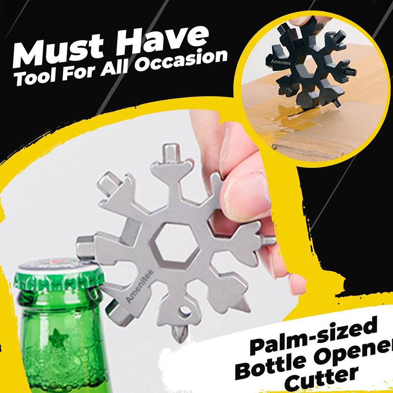 🎁Hot Sale-30% OFF🍓18-in-1 Stainless Steel Snowflakes Multi-Tool