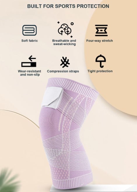 48% OFF (🎁2024 New Year Hot Sale🎁)Knee Compression Sleeve - Best Knee Brace