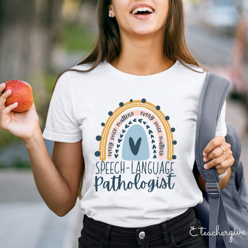 Speech-Language Pathologist Teacher T-Shirt