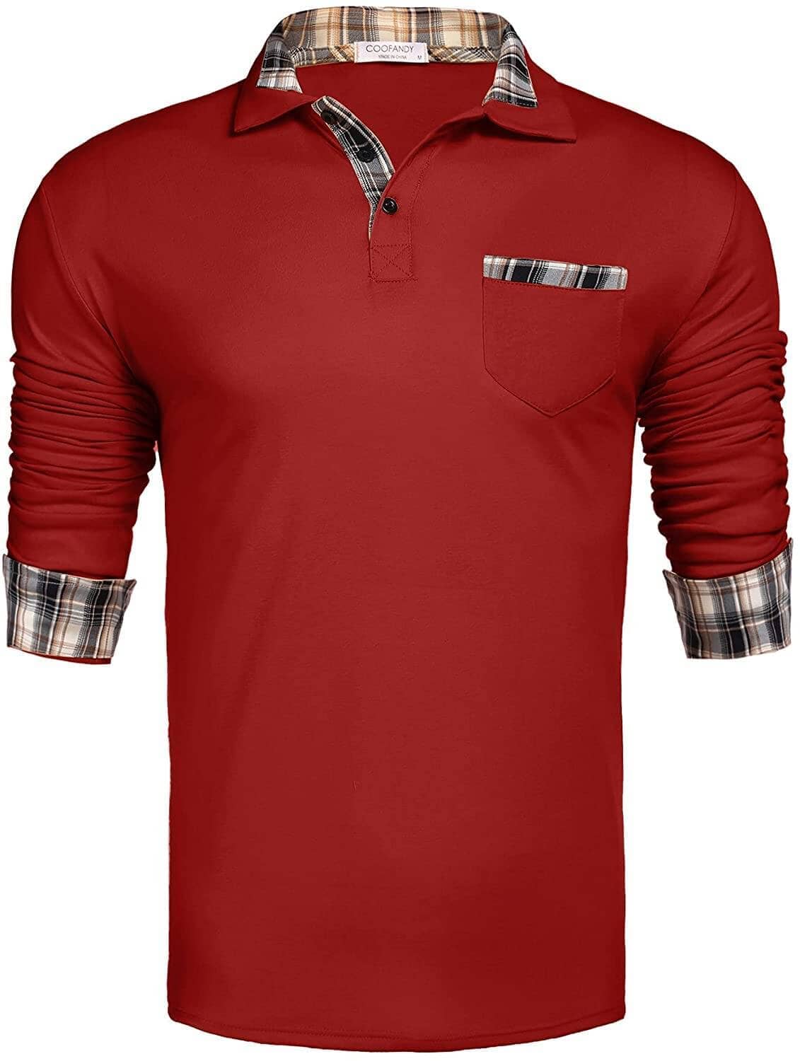 Long Sleeve Polo Shirt (US Only)