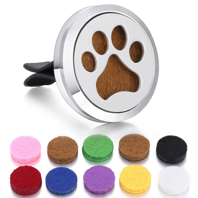 🔥Air Freshing Car Vent Diffuser Set with Clip & 10 Aroma Pads