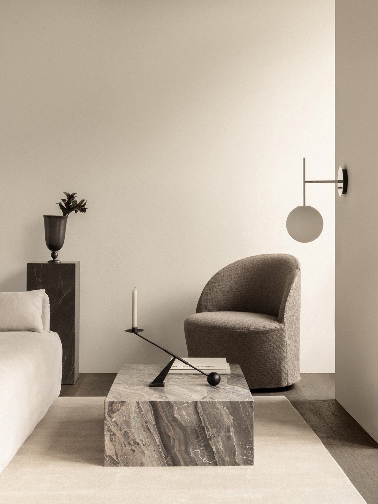 Loose Cover for Tearoom Chair with Swivel