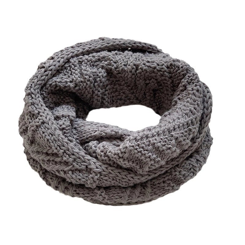Unisex Retro Classic Style Solid Color Polyester Scarf