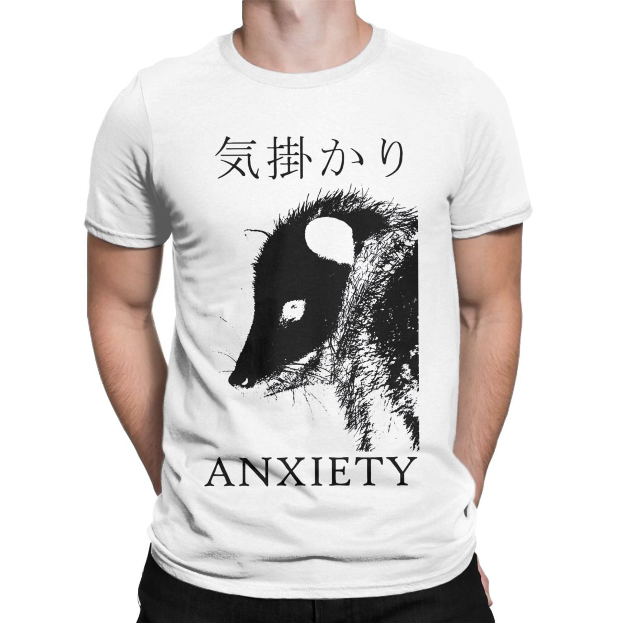 Japanese Anxiety Possum Tee