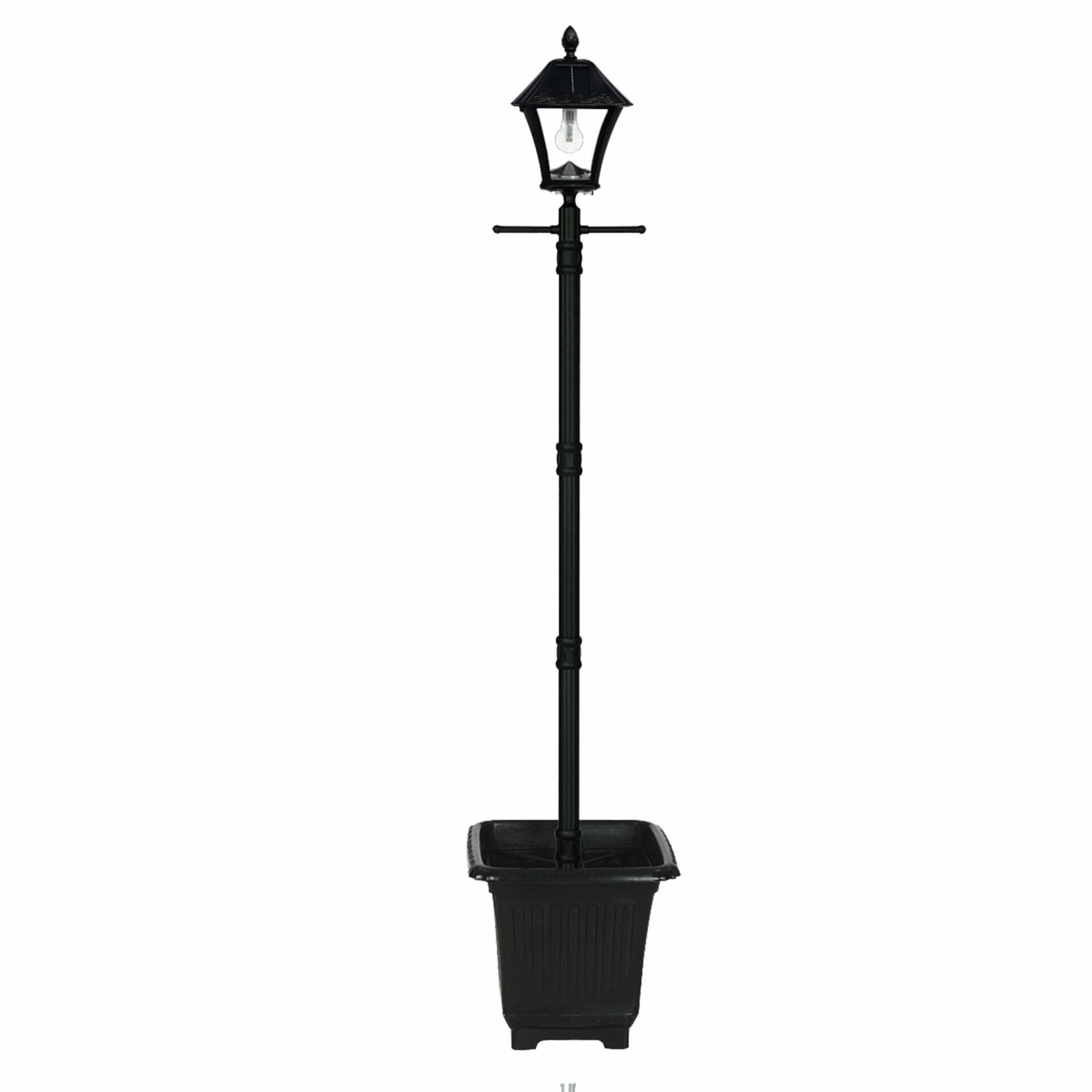 🎉Today's Specials💝Buy 2 get 2 free ✨  Energizer Solar 3-Head Lamp Post w/ Detachable Planter