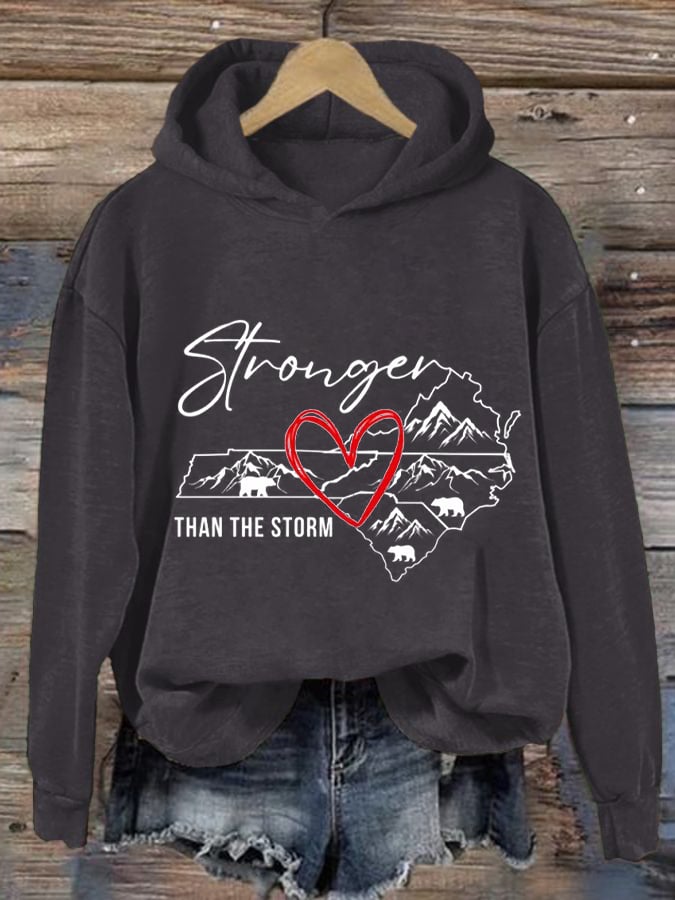 Women's Appalachia Strong Print Casual Sweatshirt