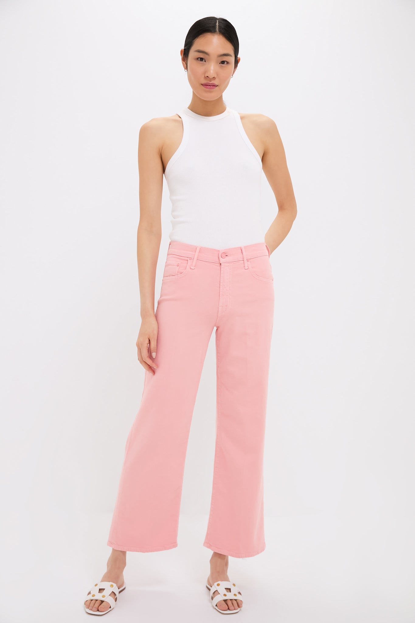 Candlelight Peach Long Time No See The Mid Rise Maven Ankle