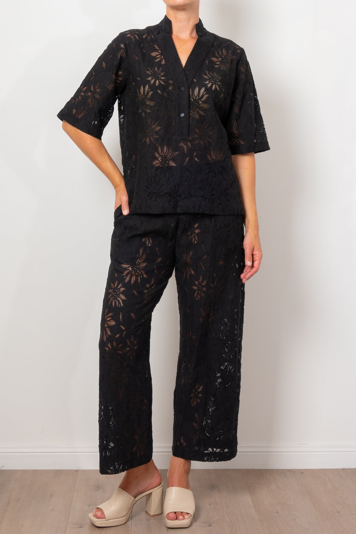 Mela Purdie Pace Pant Flora Lace