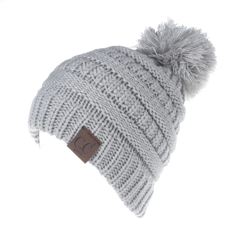 New Men's And Women's Wool Hat Knitted Hat Labeling Wool Ball Fur Ball Hat 11 Colors