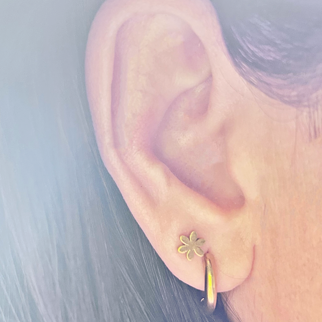 Daisy studs - Silver