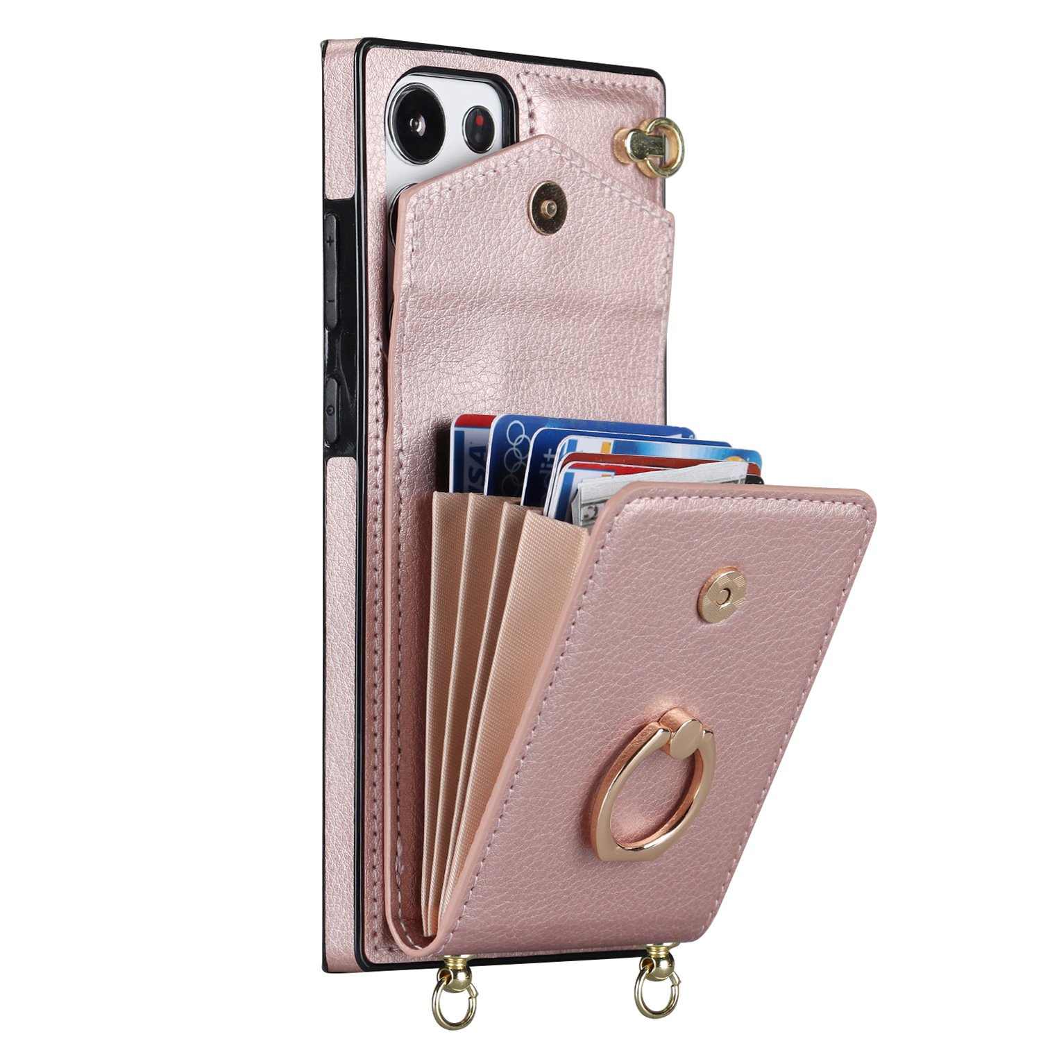 Crossbody Card Holder Phone Case for Samsung S/Note Series