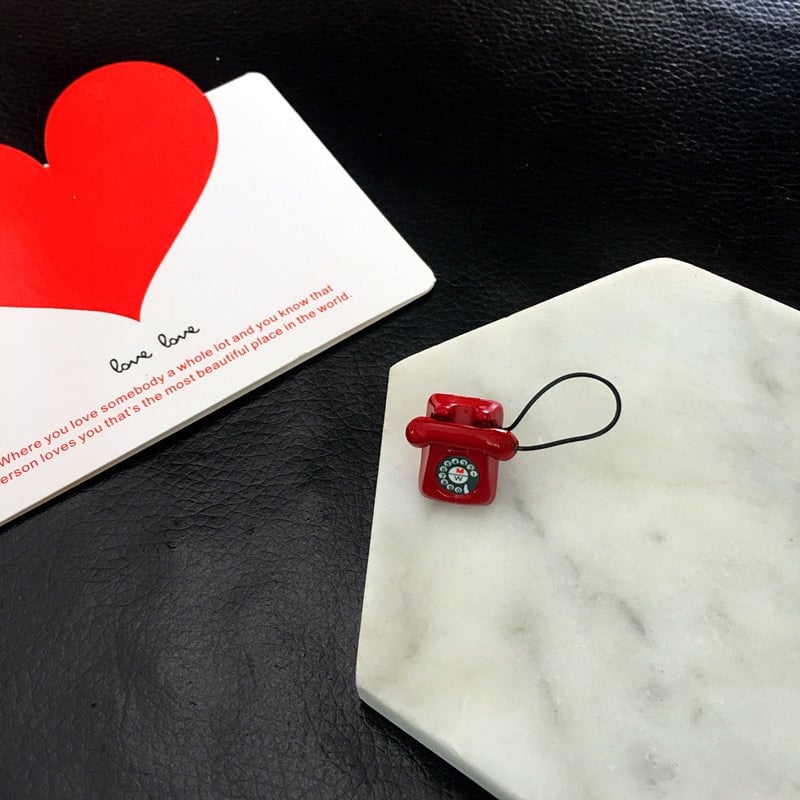 Single Mini Telephone Earring