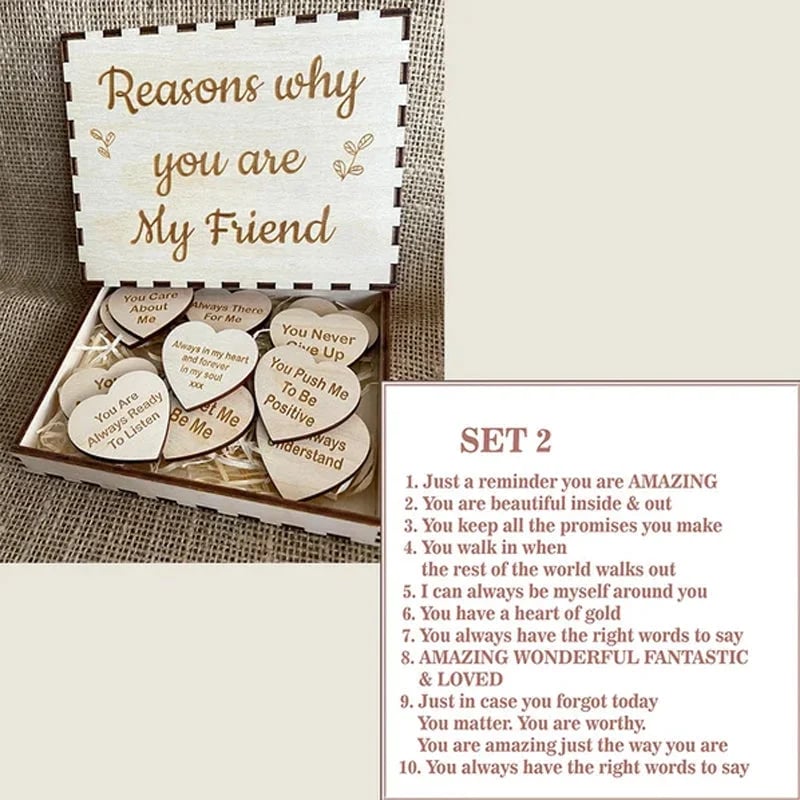 🔥 BIG SALE - 48% OFF 🔥🔥Reasons Why You Are My Friend Friendship Gift