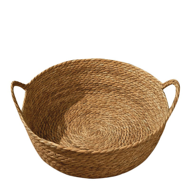 Hand-Woven Rattan Cat Bed