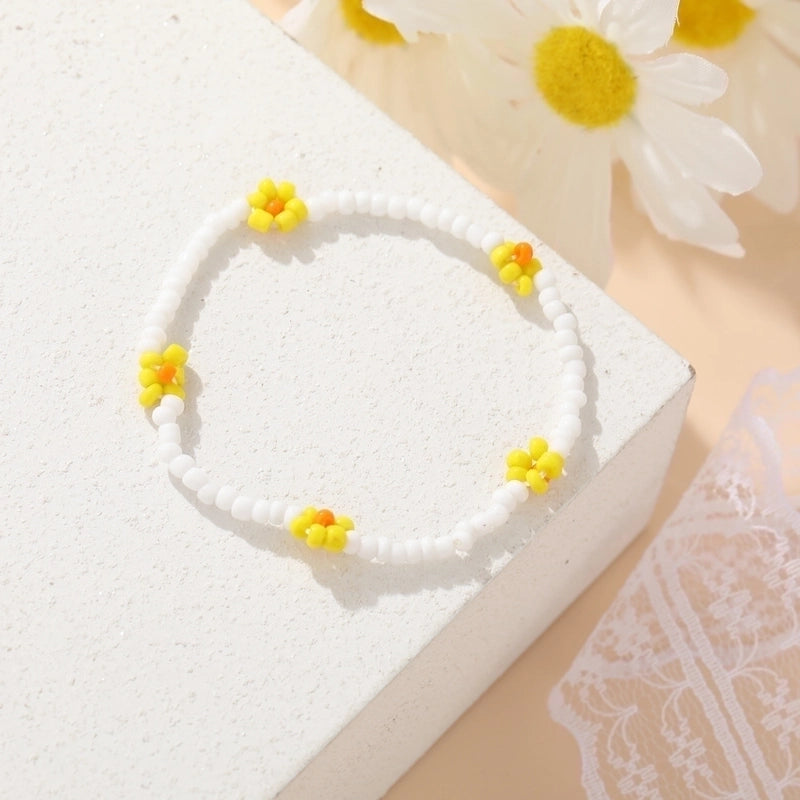 12 Pieces Minimalist Geometric Beaded Inlaid Pearls Women's Necklace