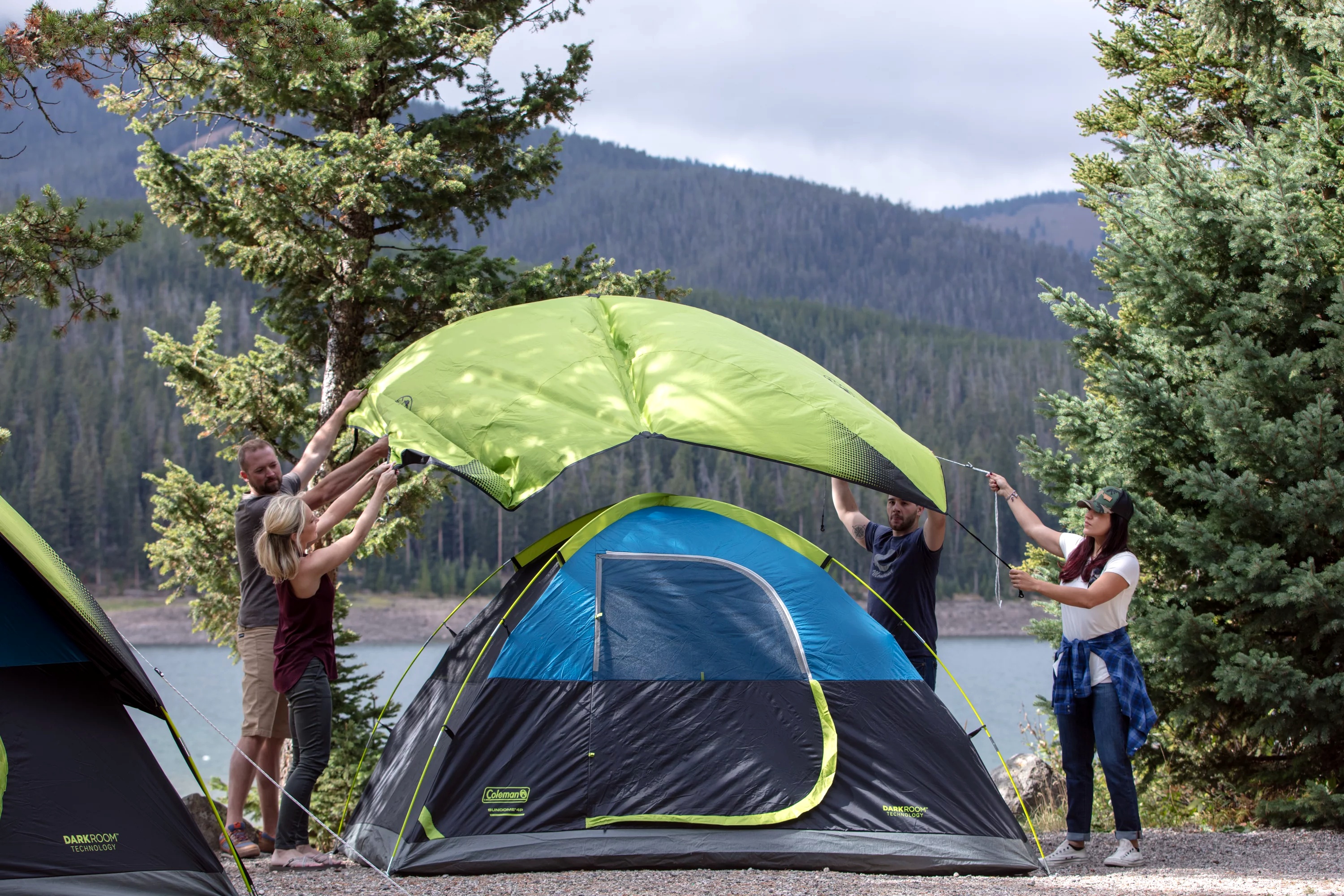 4-Person Dark Room Sundome Tent