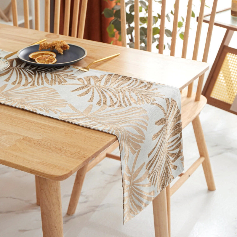 Casual Elegant Minimalist Leaf Polyester Tablecloths