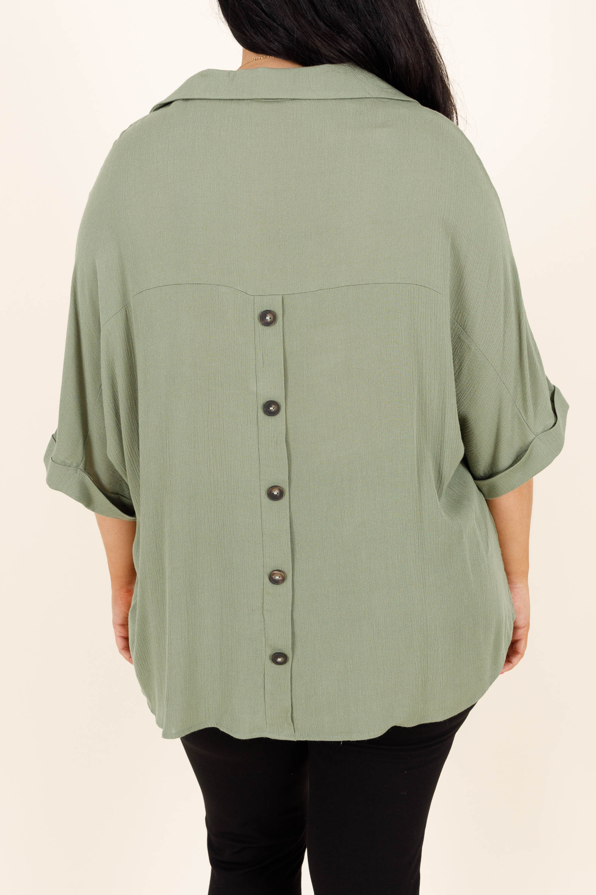 Carefree Top. Sage