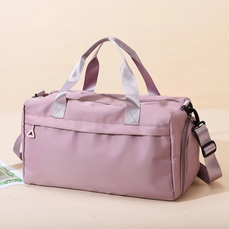 Unisex Streetwear Solid Color Oxford Cloth Waterproof Travel Bags