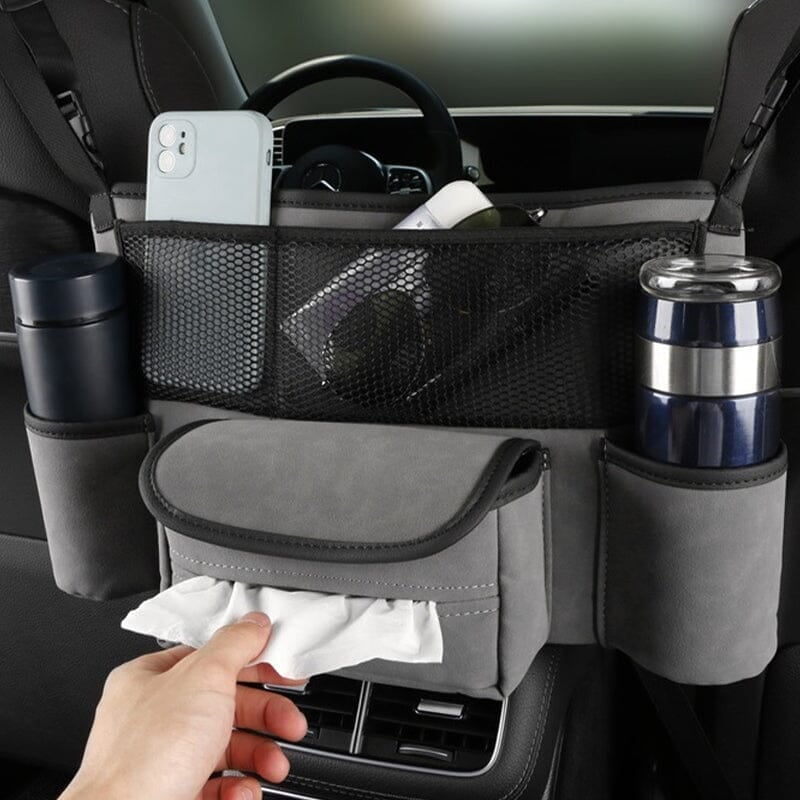 Car Large Capacity Pu Storage Bag