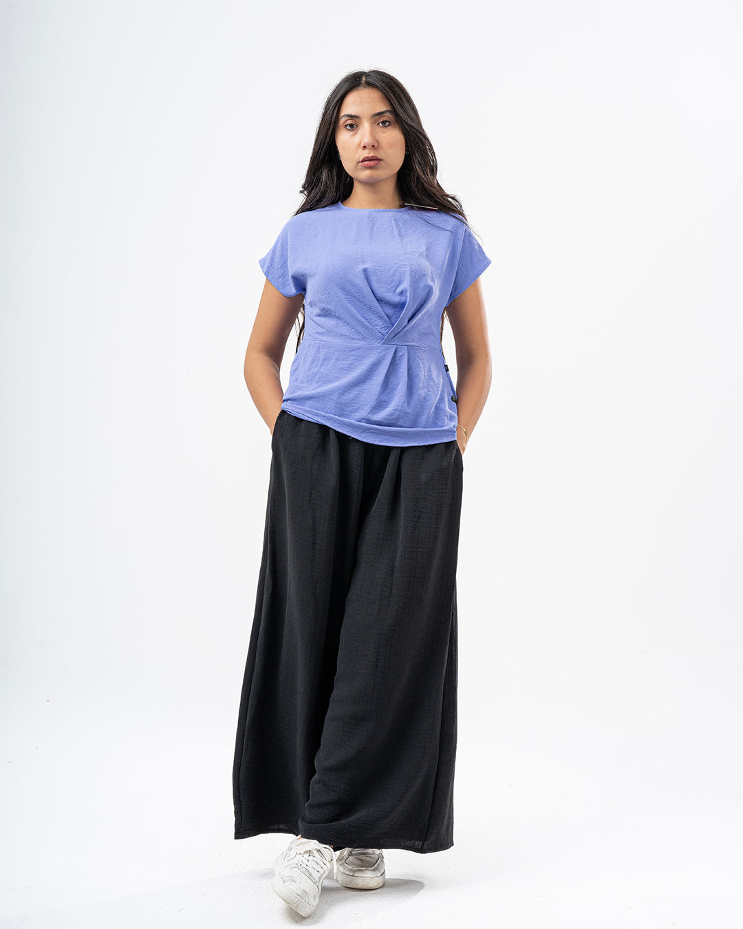 Casual Short Sleeve Womens Blouse