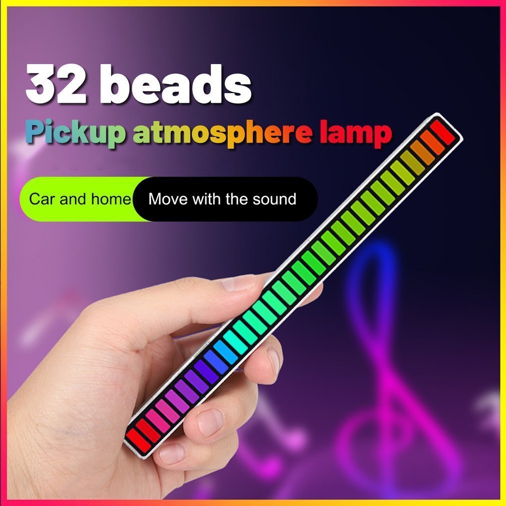 🔥Wireless Sound Activated RGB Light Bar