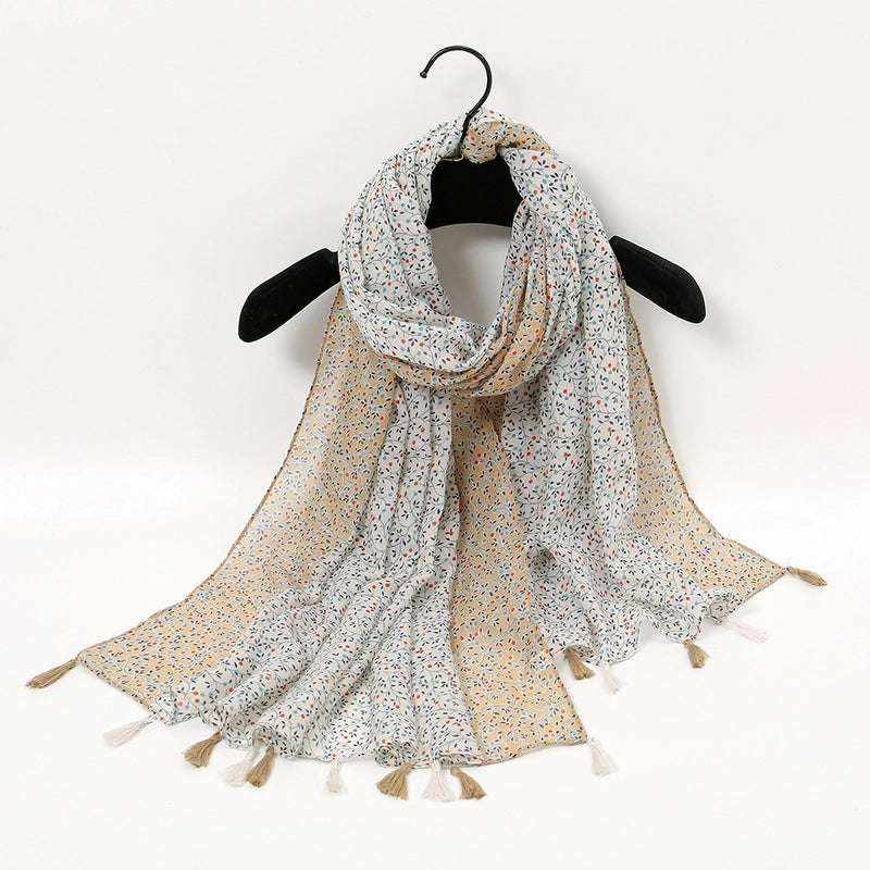 Unisex Vacation Sweet Geometric Polyester Scarf