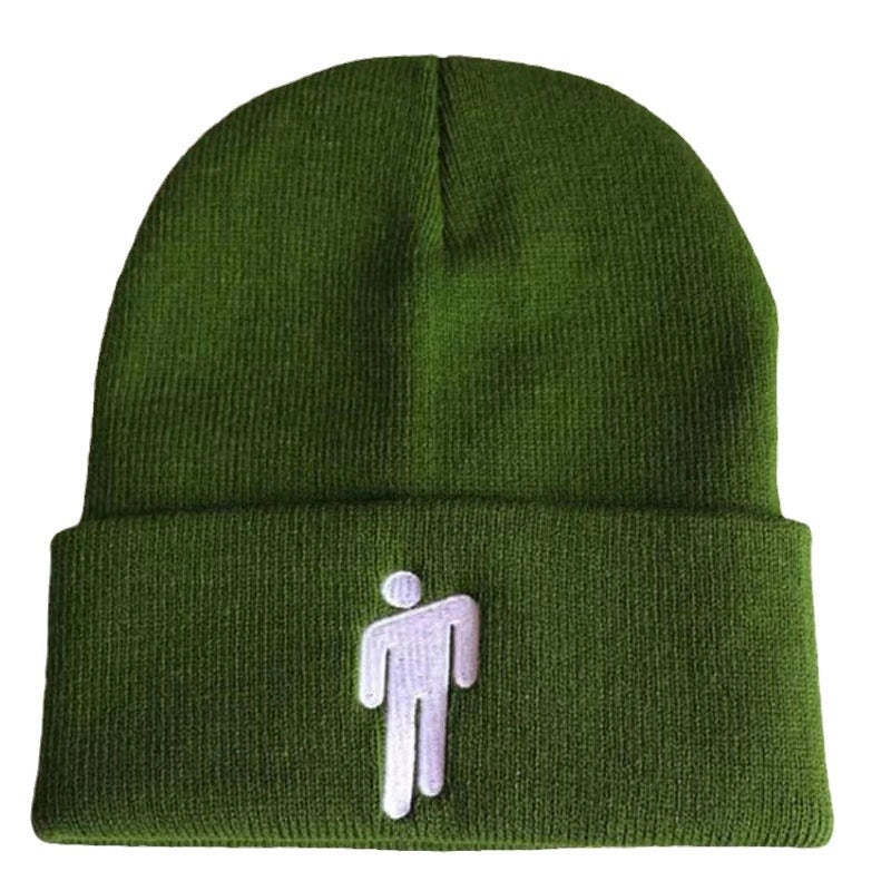Women's Minimalist Classic Style Solid Color Eaveless Wool Cap