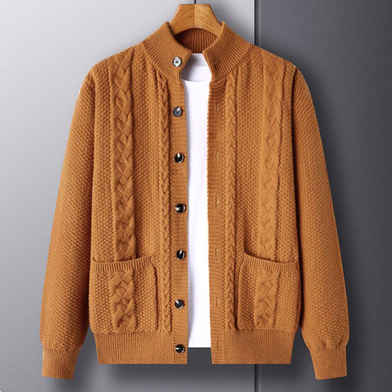 Refined Knit Cardigan Jacket