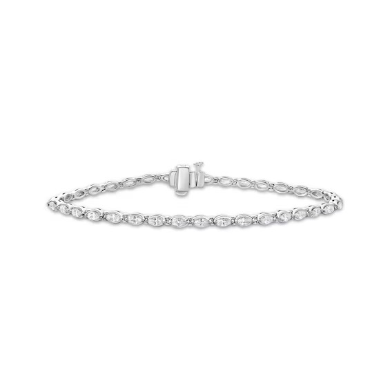 Diamonds Tennis Bracelet 1 ct tw 10K White Gold 7