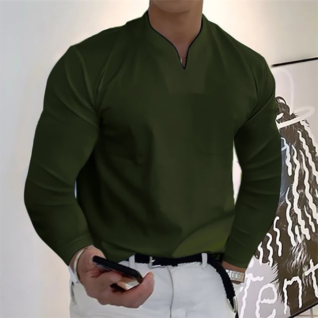 🔥Last day 49% off - Men's Loose Casual Long Sleeve Top-BUY 2 Free Shipping🔥