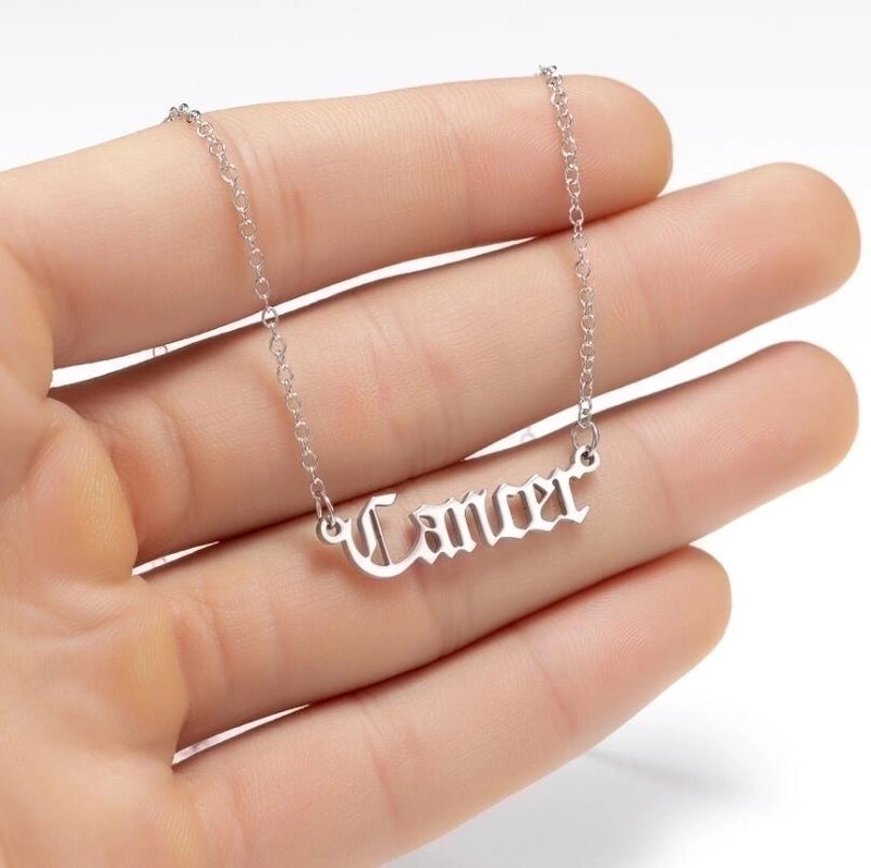 Fashion Constellation 201 Stainless Steel 18K Gold Plated Stainless Steel Necklaces
