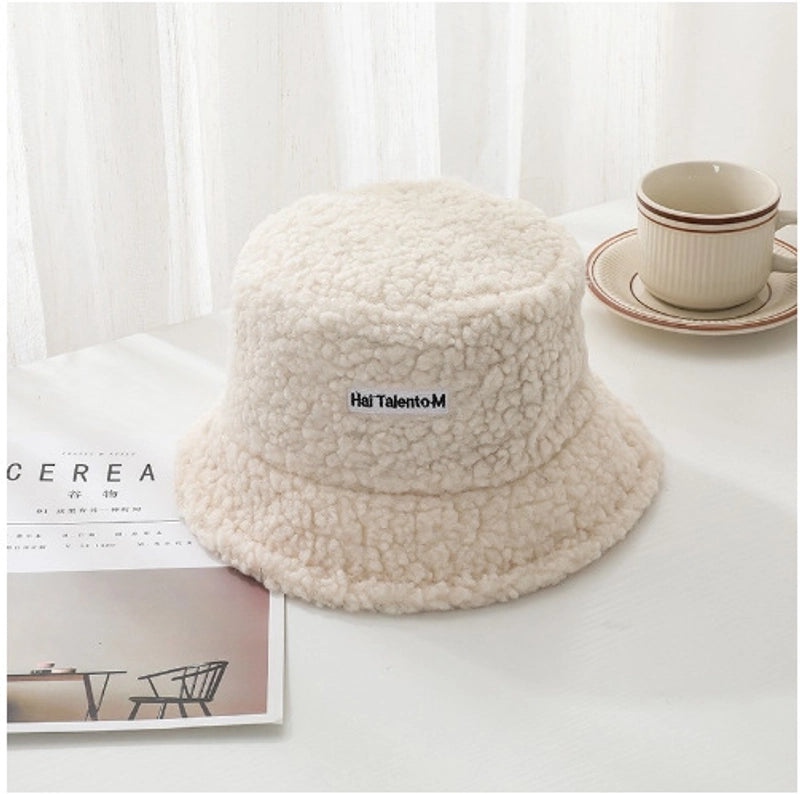 Leopard Print Vintage Fisherman Hat Autumn And Winter Thickened Warm Plush Hat Women's Korean-style Trendy Zebra Pattern Basin Hat Trendy