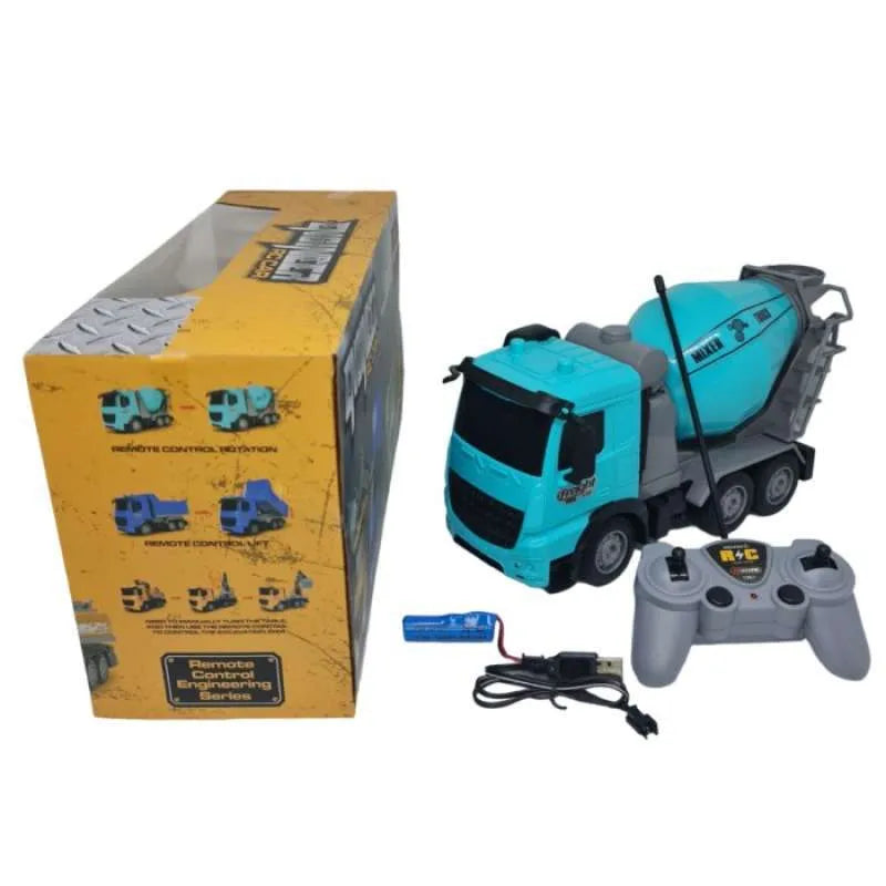 TRUCK ENGINEER REMOTE CONTROL CAR. Cement Mixer Tank Toy