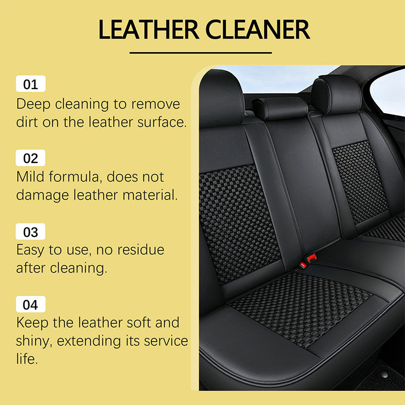 ✨Multifunctional strong deep cleaning, refurbishing leather cleaner【 Buy 2 Get 1 Free 】