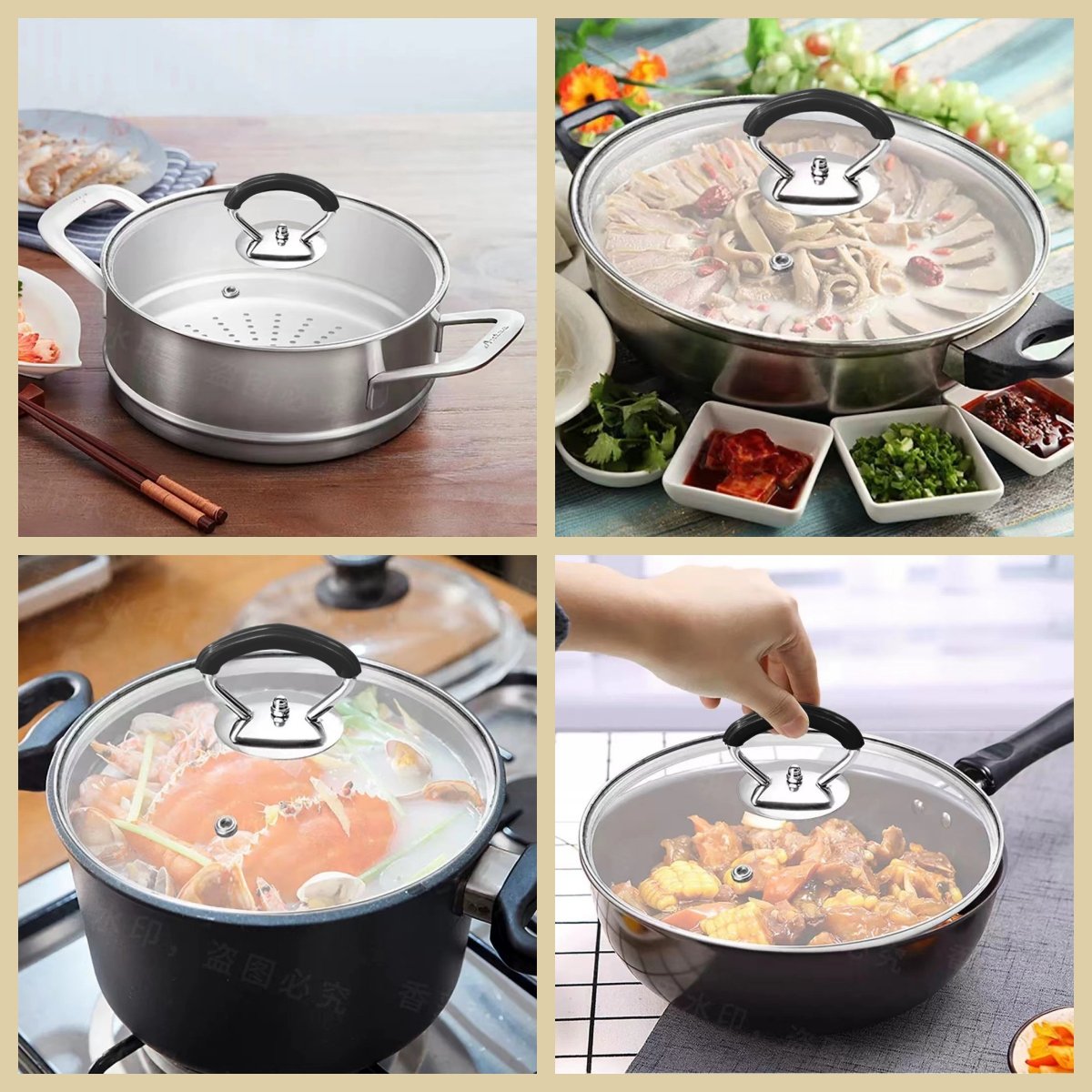 🍲Universal Pot Lid Handle