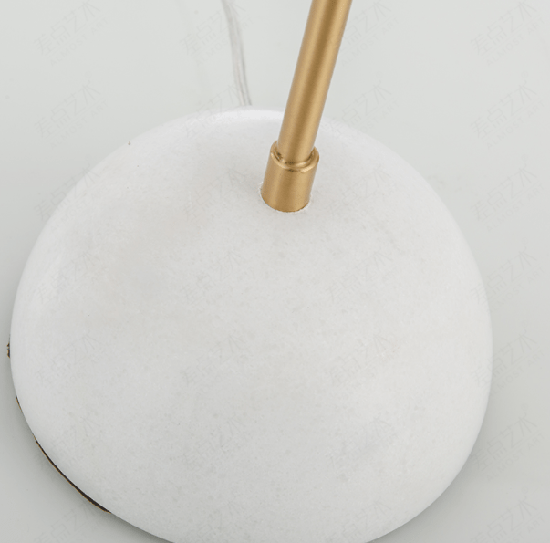 Boden | Brass Marble Table Lamp