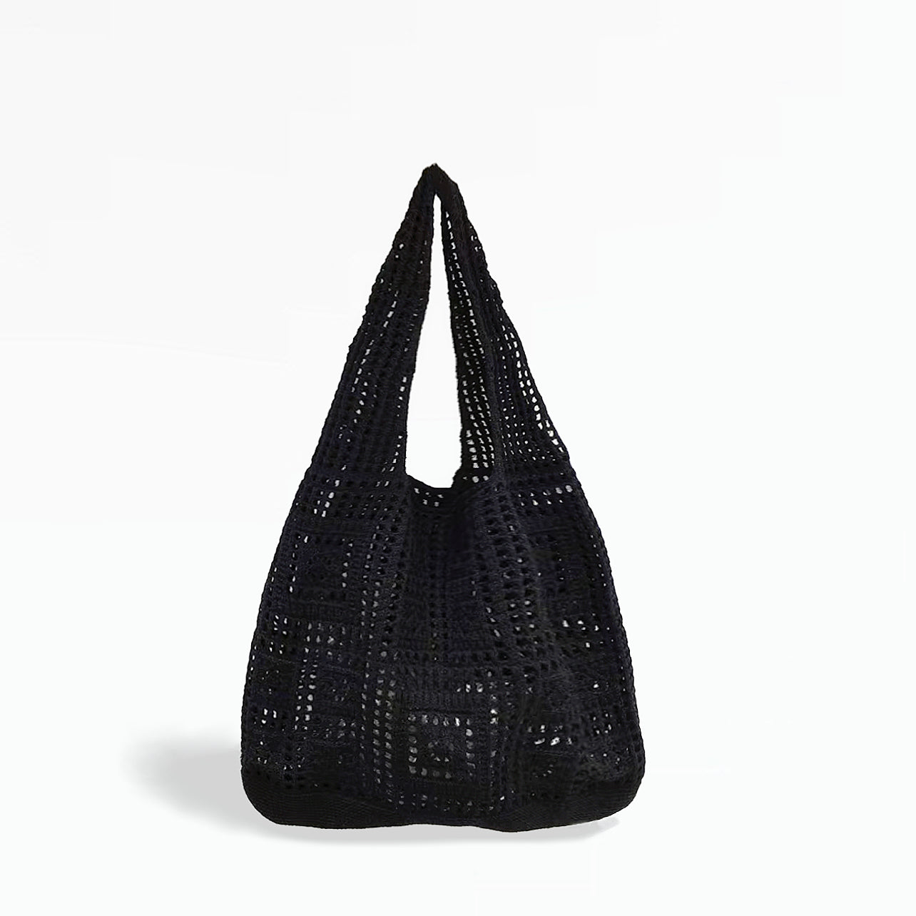 Square Pattern Crochet Bag