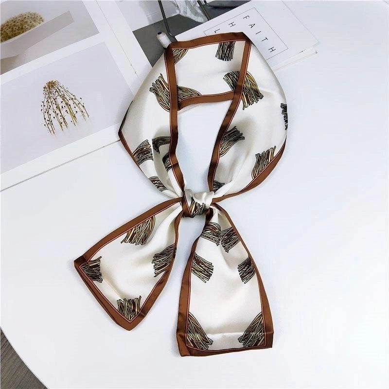 Fashion Double-sided Flat-length Long Scarf Scarf