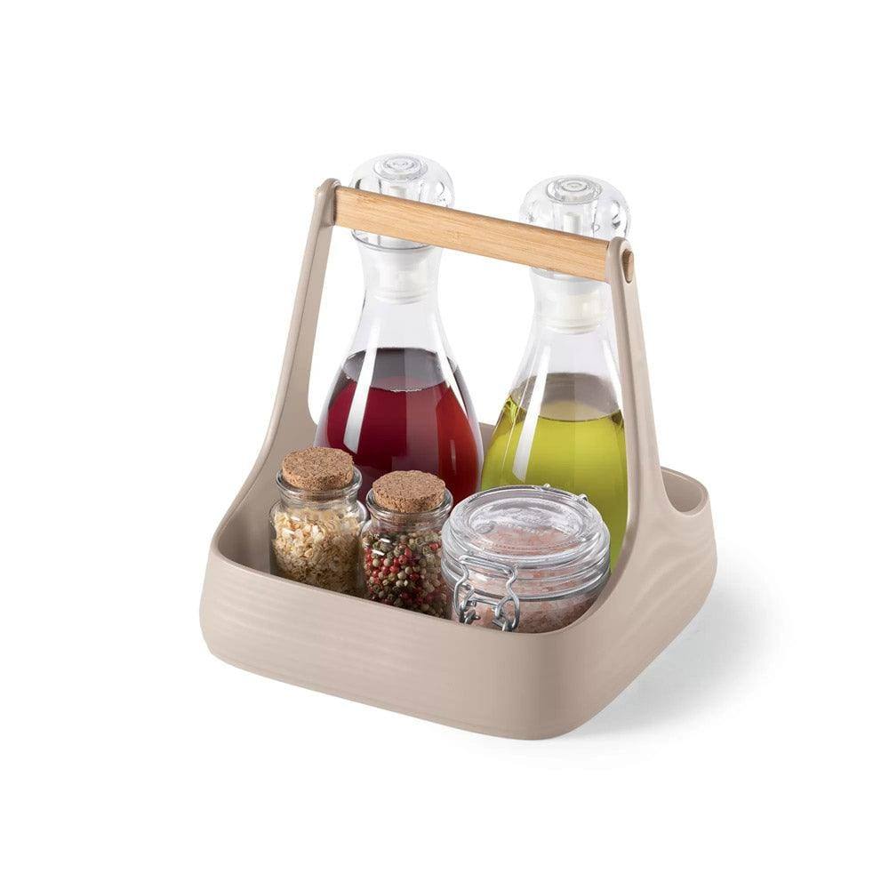 Tierra Table Caddy - Milk White