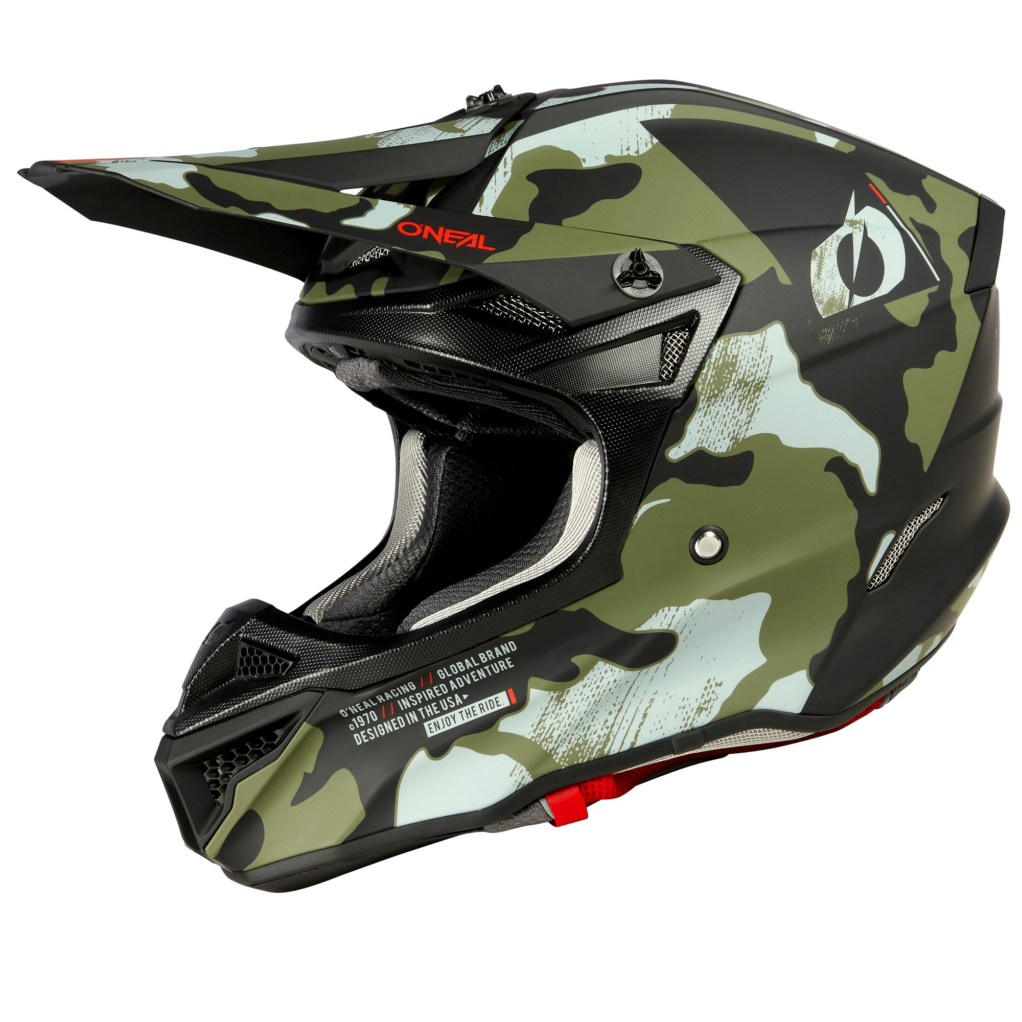 5 SRS Camo V.23 Helmet Black/Green