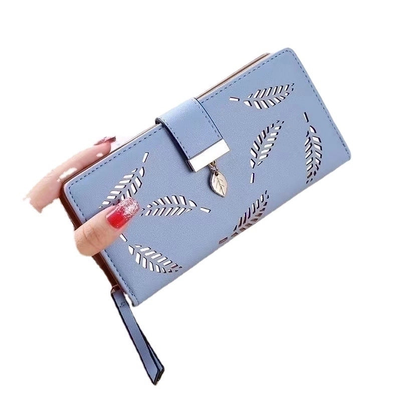 Women's Spring&summer Pu Leather Geometric Vintage Style Square Zipper Buckle Long Wallet