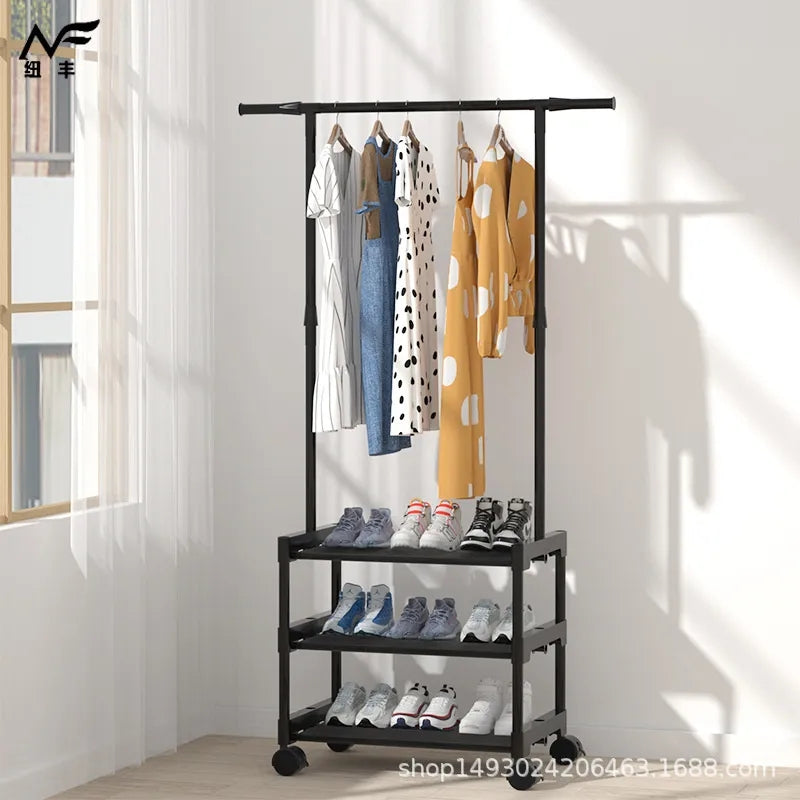 3 LAYERS ATTACHABLE CLOTH RACK