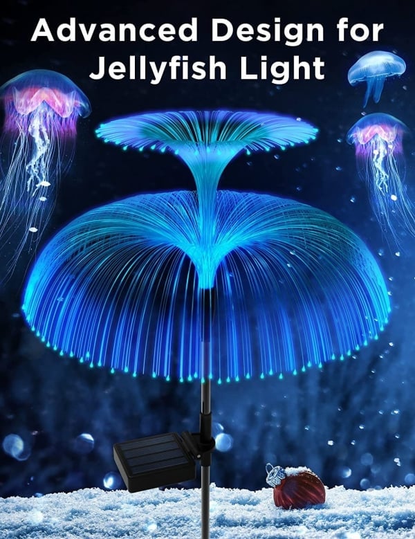 💖🌈Solar Colors Changing Jellyfish Lights LED