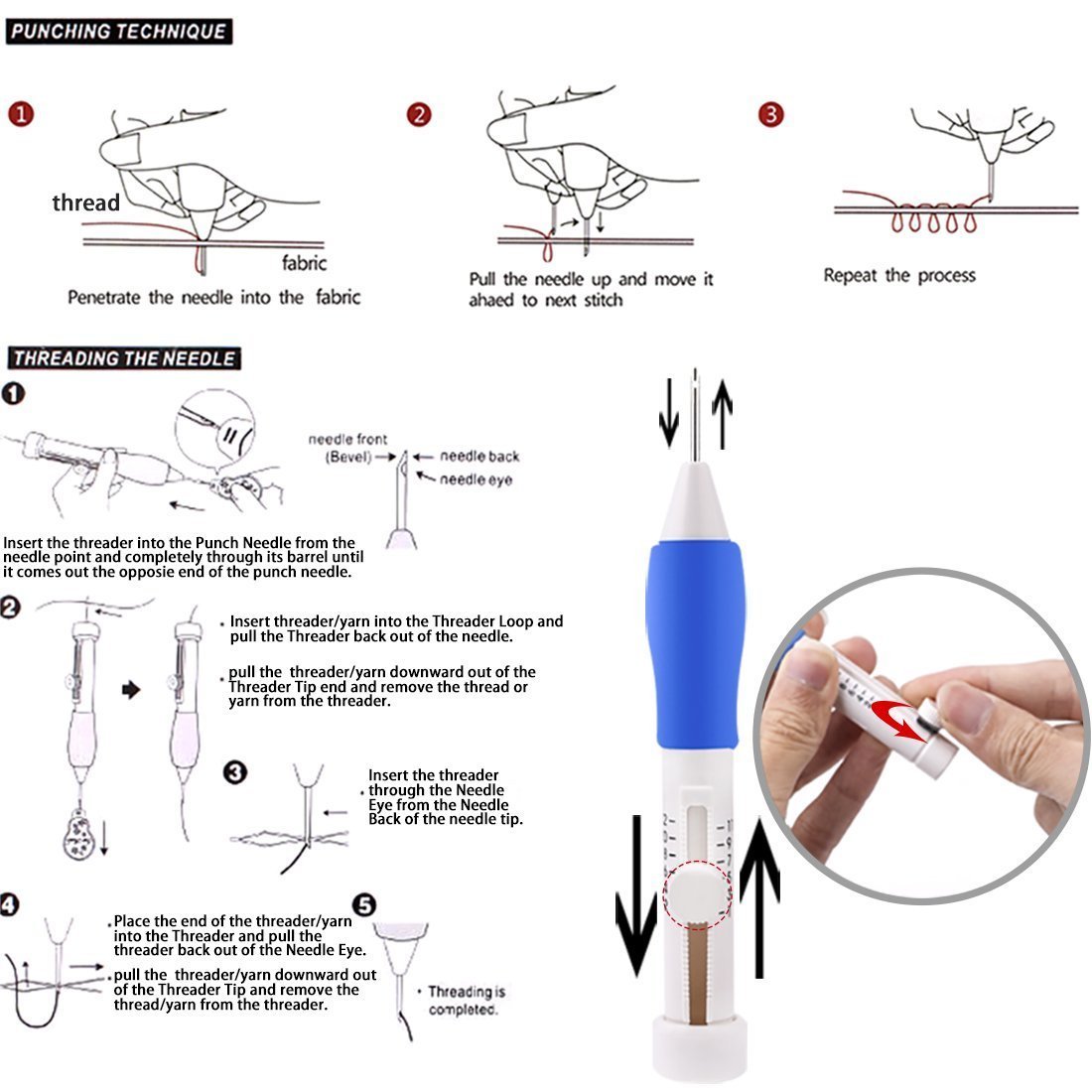 2023 New DIY Magic Embroidery Pen