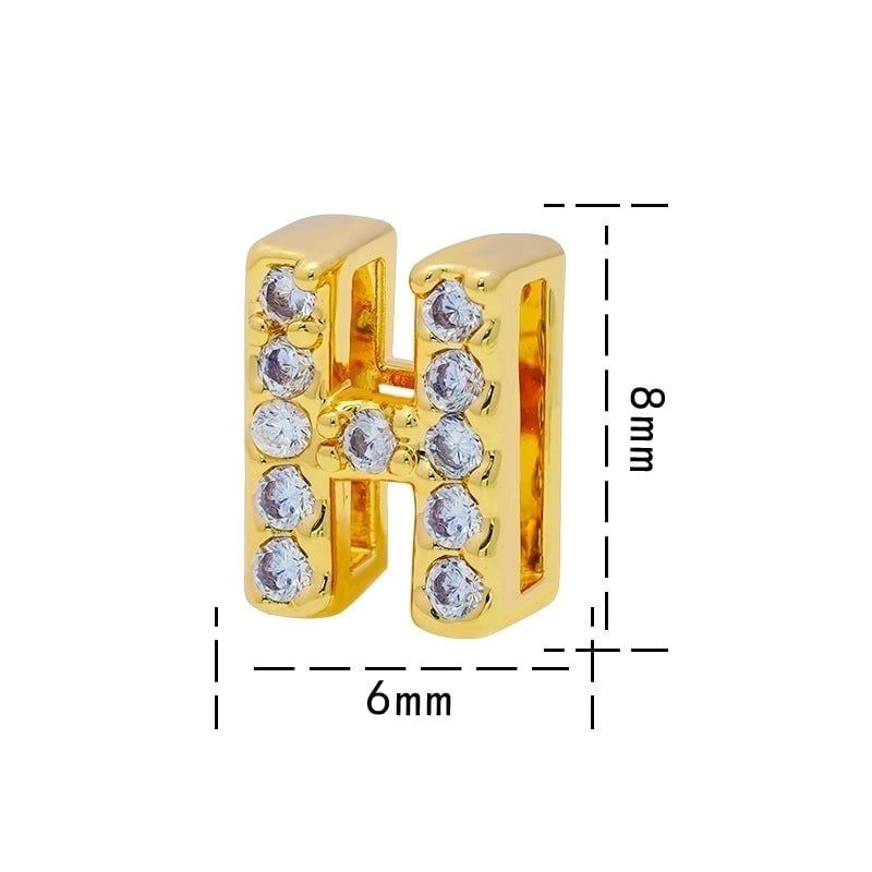 304 Stainless Steel Brass Plating Letter