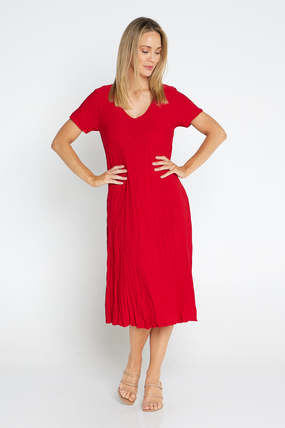 Stella Dress - Red