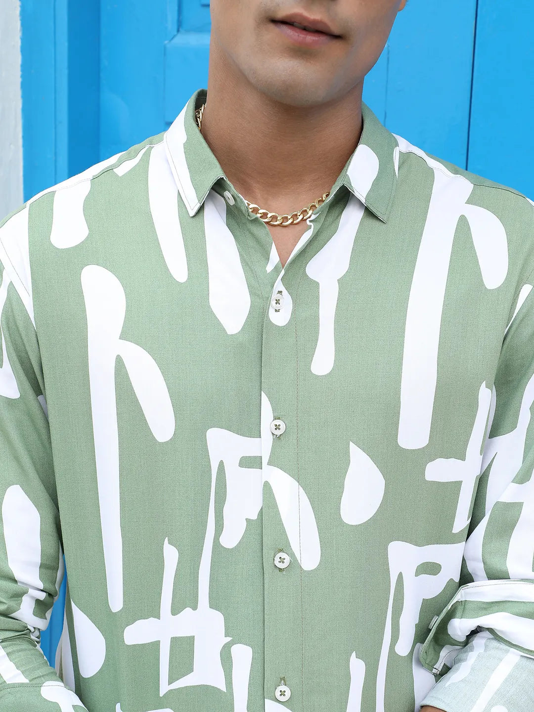 Abstract Print Shirt