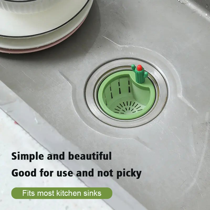 🔥Creative Cactus-shaped Sink Filter Basket🌵